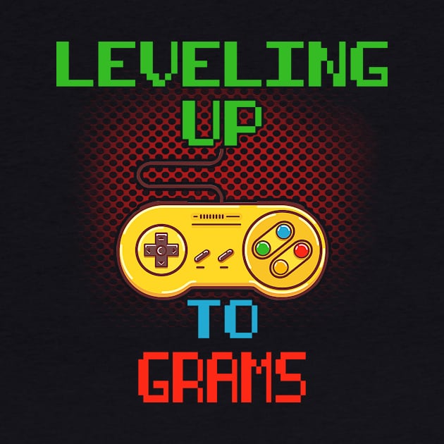 Promoted To GRAMS T-Shirt Unlocked Gamer Leveling Up by wcfrance4